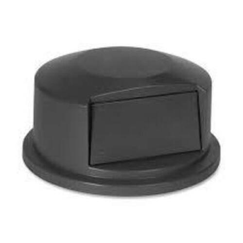 DESCRIPTION: (1) INDUSTRIAL TRASH CAN DOME LID BRAND/MODEL: RUBBERMAID INFORMATION: BLACK RETAIL$: $214.47 EA QTY: 1