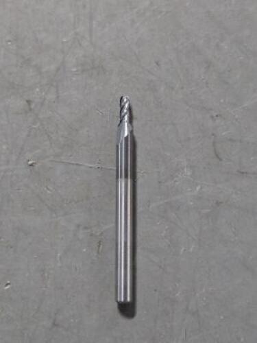 DESCRIPTION: (10) SOLID CARBIDE CORNER RADIUS END MILL BRAND/MODEL: GORILLA MILL 308253 SIZE: 5/64" DIA 3/26" SD .012: RAD RETAIL$: $139.60 QTY: 10