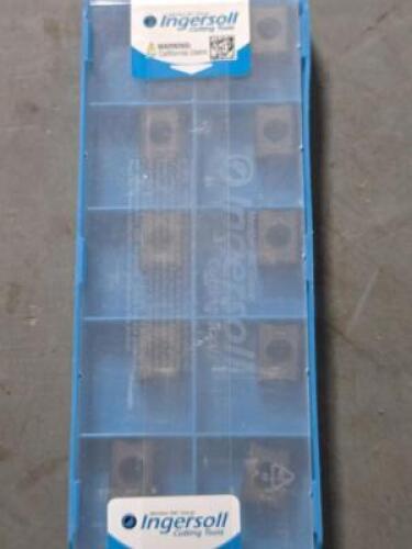 DESCRIPTION: (20) CARBIDE MILLING INSERTS BRAND/MODEL: INGERSOLL IX415-G03 RETAIL$: $590.00 QTY: 20
