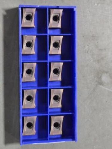 DESCRIPTION: (10) CARBIDE MILLING INSERTS BRAND/MODEL: SUMITOMO LNMX170808PNSR-G RETAIL$: $172.90 QTY: 10