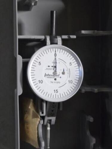 DESCRIPTION: (1) HORIZONTAL DIAL TEST INDICATOR BRAND/MODEL: INTERAPID 74.111370 SIZE: 0.0600" MAX RETAIL$: $291.84 QTY: 1