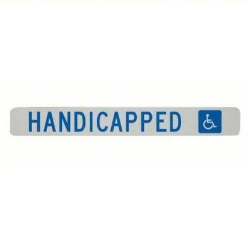 DESCRIPTION: (1) HANDICAPPED SYMBOL SIGN BRAND/MODEL: HIGHWAY TRAFFIC SUPPLY RETAIL$: $36.63 EA QTY: 1