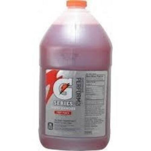 DESCRIPTION: (2) SPORTS DRINK CONCENTRATED BRAND/MODEL: GATORADE INFORMATION: FRUIT PUNCH SIZE: 1 GALLON RETAIL$: $17.17 EA QTY: 2