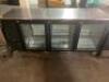 DESCRIPTION: PERLICK 84" PASS THRU SELF CONTAIN BACK BAR COOLER W/ GLASS DOORS. BRAND / MODEL: PERLICK PS84 ADDITIONAL INFORMATION 115 VOLT, 1 PHASE. - 2