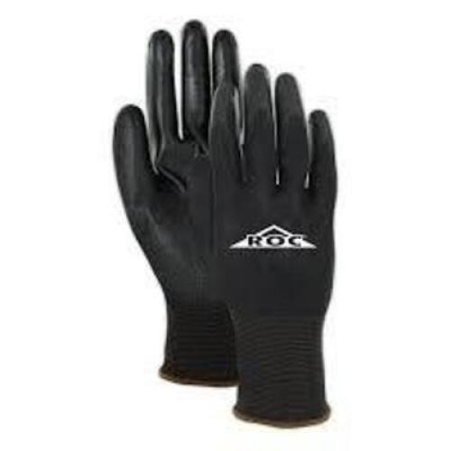 DESCRIPTION: (12) FITTED POLY KNIT GLOVESBRAND/MODEL: MAGID #BP169-10INFORMATION: BLACKSIZE: SIZE 10RETAIL$: $19.49 EAQTY: 12