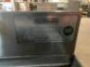DESCRIPTION: KROWNE TWO WELL UNDER COUNTER STAINLESS BAR SINK W/ LEFT SIDE DRY BOARD. ADDITIONAL INFORMATION W/ SPEED RAIL FRONT SIZE: 48" LOCATION: B - 3