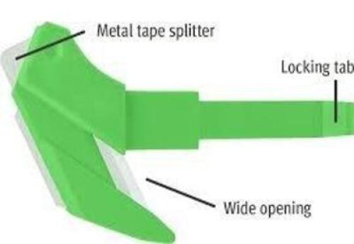 DESCRIPTION: (6) BAGS OF (25) SAFETY CUTTERS BRAND/MODEL: KLEEN #KCJ-XH-35X INFORMATION: GREEN RETAIL$: $44.74 EA QTY: 6