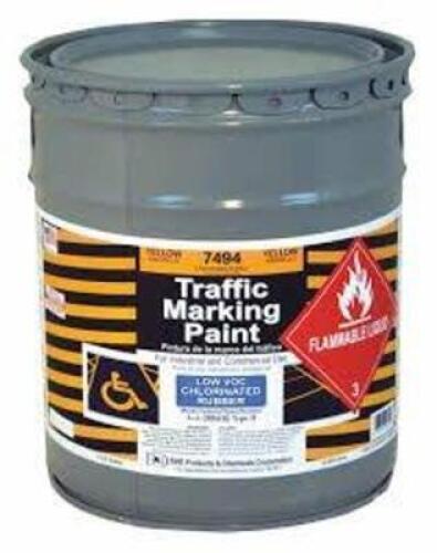 DESCRIPTION: (1) TRAFFIC ZONE MARKING PAINT BRAND/MODEL: RAE #4YNY5 SIZE: 5 GALLON RETAIL$: $342.83 QTY: 1