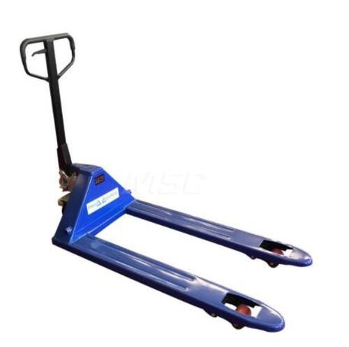 DESCRIPTION: (1) MANUAL PALLET TRUCK BRAND/MODEL: PRO-SOURCE/20243663 INFORMATION: 5500LB CAPACITY RETAIL$: $359.12 SIZE: 48" Fork Length x 27" Fork W
