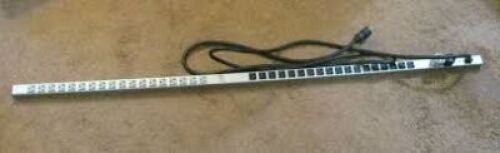 DESCRIPTION: (3) POWER DISTRIBUTION UNIT, POWER STRIP BRAND/MODEL: POWER FIRST #2MV39 INFORMATION: FRONT, STD, BUILT-IN CIRCUIT BREAKER, GRAY SIZE: 36