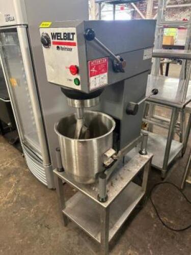 DESCRIPTION VARIMIXER 20 QT MIXER W/ BOWL, PADDLE, AND STAND BRAND / MODEL: VARIMIXER W20 ADDITIONAL INFORMATION SN# 7925040001FA, 1 HP, 1 PHASE, 115