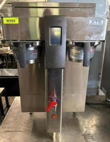 DESCRIPTION FETCO NG SERIES TWIN AUTOMATIC DIGITAL COFFEE BREWER BRAND / MODEL: FETCO CBS-2142-XTS ADDITIONAL INFORMATION RETAILS NEW FOR $2,200. 200-