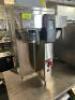 DESCRIPTION FETCO NG SERIES TWIN AUTOMATIC DIGITAL COFFEE BREWER BRAND / MODEL: FETCO CBS-2142-XTS ADDITIONAL INFORMATION RETAILS NEW FOR $2,200. 200- - 2
