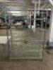 DESCRIPTION 48" X 18" SIX TIRE WIRE RACK SIZE 48" X 18" LOCATION BAY 6 QTY 1