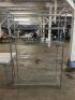 DESCRIPTION 48" X 18" SIX TIRE WIRE RACK SIZE 48" X 18" LOCATION BAY 6 QTY 1 - 3