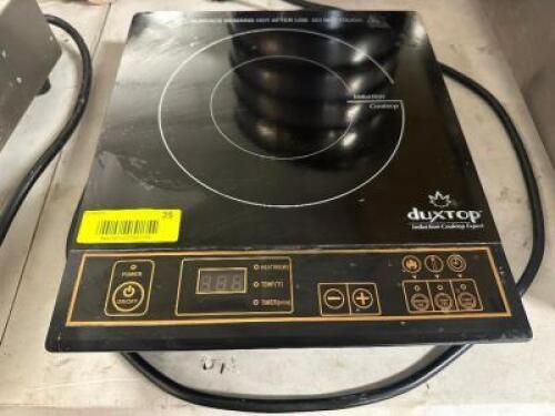 DESCRIPTION SECURA INDUCTION COOKER. BRAND / MODEL: SECURA `800MC ADDITIONAL INFORMATION 120 VOLT LOCATION BAY 6 QTY 1