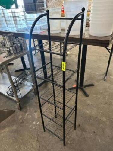 DESCRIPTION 12" WIRE DISPLAY RACK / STAND. LOCATION BAY 6 QTY 1
