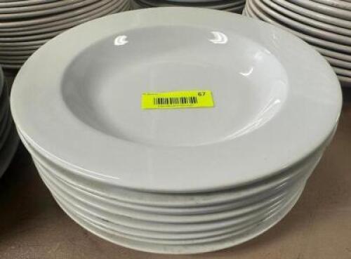 DESCRIPTION (8) 11" CHINA PASTA BOWLS THIS LOT IS: SOLD BY THE PIECE SIZE 11" LOCATION BAY 6 QTY 8
