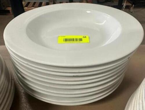 DESCRIPTION (10) 11" CHINA PASTA BOWLS THIS LOT IS: SOLD BY THE PIECE SIZE 11" LOCATION BAY 6 QTY 10