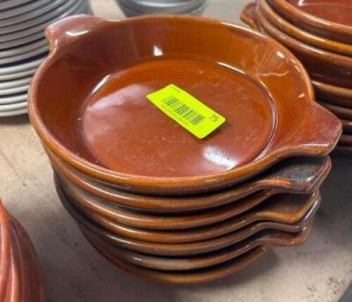 DESCRIPTION (16) 7" CERAMIC SOUP BOWLS. THIS LOT IS: SOLD BY THE PIECE SIZE 7" LOCATION BAY 6 QTY 16