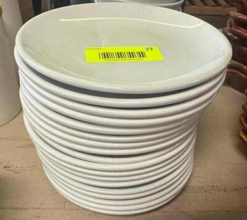 DESCRIPTION (16) 7" CHINA PLATES THIS LOT IS: SOLD BY THE PIECE SIZE 7" LOCATION BAY 6 QTY 16