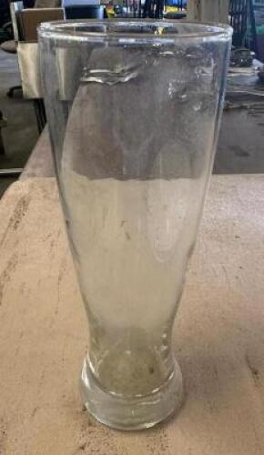 DESCRIPTION (20) PILSNER GLASSES ADDITIONAL INFORMATION W/ GLASS RACK THIS LOT IS: SOLD BY THE PIECE LOCATION BAY 6 QTY 20