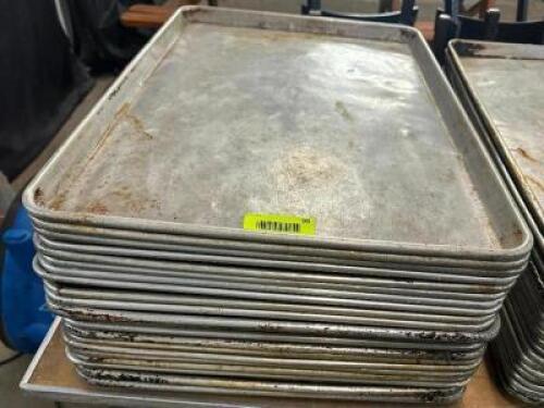 DESCRIPTION (20) FULL SIZE SHEET PANS THIS LOT IS: SOLD BY THE PIECE LOCATION BAY 6 QTY 20