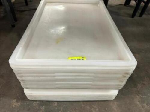 DESCRIPTION (6) 3 GALLON PLASTIC CONTAINER W/ LIDS. THIS LOT IS: SOLD BY THE PIECE LOCATION BAY 6 QTY 6