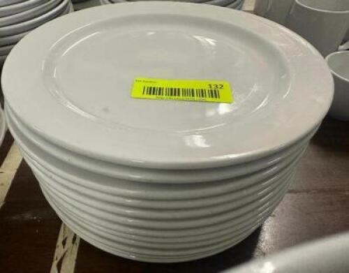 DESCRIPTION (12) 9" CHINA PLATES THIS LOT IS: SOLD BY THE PIECE SIZE 9" LOCATION BAY 6 QTY 12