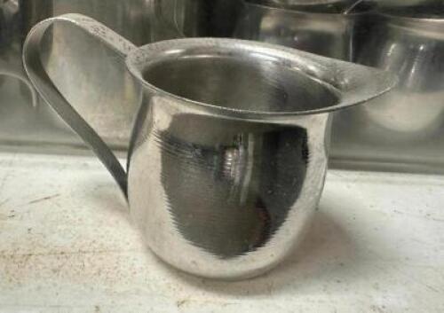DESCRIPTION (3) CONTAINERS OF STAINLESS CREAMER DECANTERS. LOCATION BAY 6 QTY 1