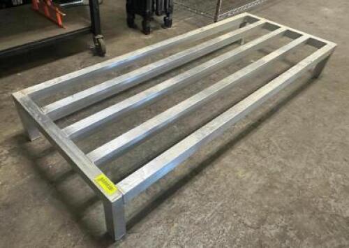 DESCRIPTION 48" X 20" ALUMINUM DUNNAGE RACK. LOCATION BAY 6 QTY 1