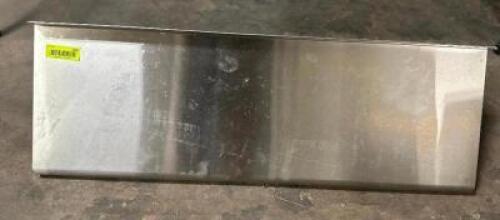 DESCRIPTION 36" X 12" STAINLESS WALL SHELF. SIZE 36" X 12" LOCATION BAY 6 QTY 1