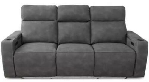 FABRIC ZERO GRAVITY SOFA W/ POWER HEADRESTS
