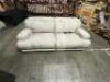 TWO PIECE FABRIC SOFA W/ POWER MOTION RECLINERS - 2