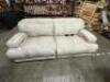 TWO PIECE FABRIC SOFA W/ POWER MOTION RECLINERS - 3