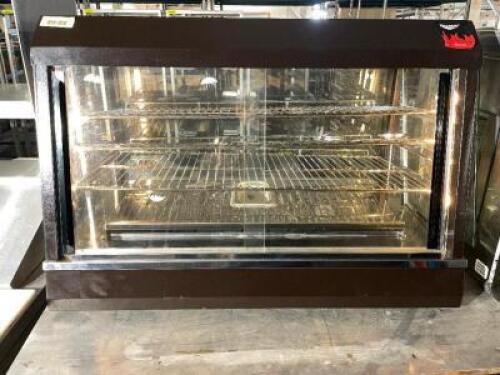 DESCRIPTION: VOLLRATH 36" HOT FOOD MERCHANDISER. BRAND / MODEL: VOLLRATH FMA7036 ADDITIONAL INFORMATION SN# J14-00410808-0012, 120 VOLT, 1 PHASE. TEST