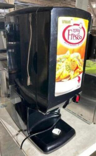 DESCRIPTION: NACHO CHEESE WARMER / DISPENSER. BRAND / MODEL: AFD SIERRA ADDITIONAL INFORMATION 120 VOLT, 1 PHASE, 200 WATT. TESTED AND WORKING LOCATIO