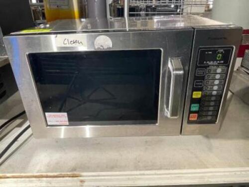 DESCRIPTION: PANASONIC COMMERCIAL MICROWAVE. BRAND / MODEL: PANASONIC ADDITIONAL INFORMATION NEW 2017 LOCATION: BAY 7 QTY: 1