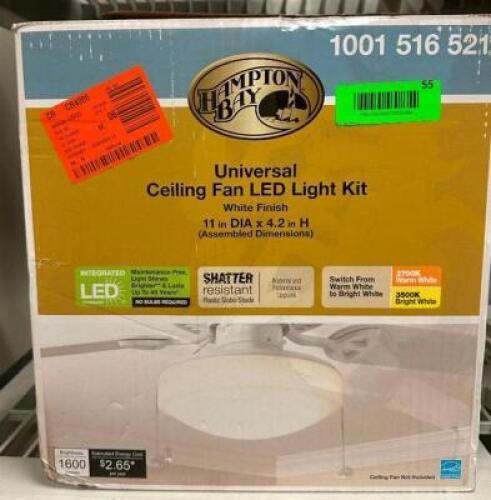 UNIVERSAL CEILING FAN LED LIGHT KIT