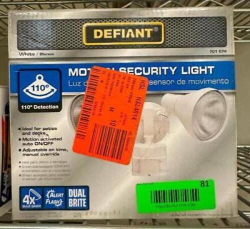 MOTION SECURITY LIGHT