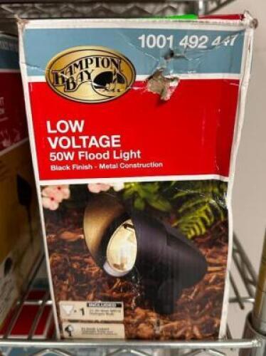 (2)- LOW VOLTAGE FLOOD LIGHT KITS