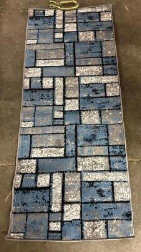 6FT NAVY RUNNER RUG