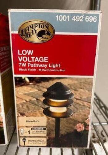 (3)- LOW VOLTAGE PATHWAY LIGHTS