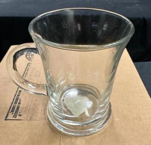 (6)- DRINKING GLASSES WITH HANDLES