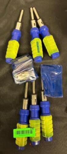 ASSORTED SCREWDRIVERS AND BITS