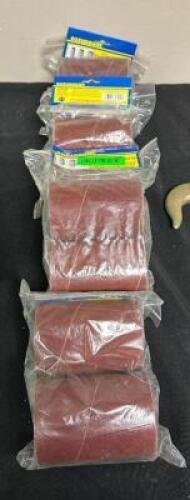(5)- PACKS OF SPINDLE SANDER SLEEVE SETS