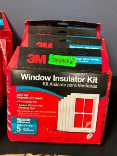 (4)- 3M WINDOW INSULATOR KITS