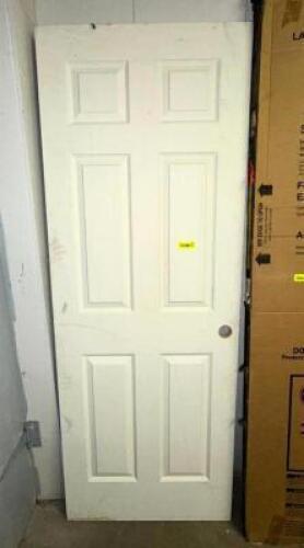 30"X80" WHITE INTERIOR DOOR