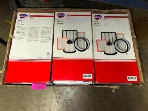 (12)- CARQUEST R88316 AIR FILTERS