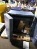 DESCRIPTION: (1) BIN CABINET WITH BINS INCLUDED BRAND/MODEL: DURHAM #33VE22 INFORMATION: YELLOW BINS, DEEP BOX, 48 BINS, 14 GAUGE. GRAY SIZE: 36" X 24 - 5